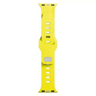 3mk remen za Apple sat 38/40/41 mm žuti