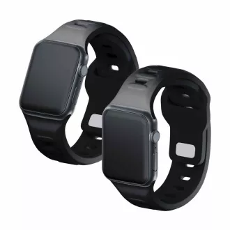3mk remen za Apple sat 42/44/45/49 mm crni