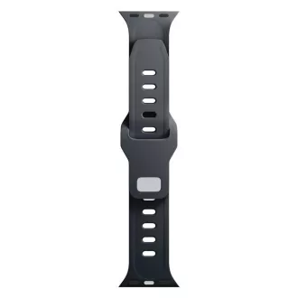 3mk remen za Apple sat 42/44/45/49 mm crni