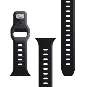 3mk remen za Apple sat 42/44/45/49 mm crni