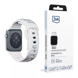 3mk remen za Apple sat 42/44/45/49 mm bijeli 3mk remen za Apple sat 42/44/45/49 mm bijeli