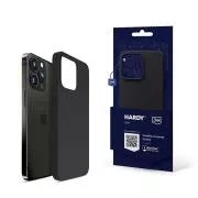 3mk zaštitna maska HARDY silikonska MagCase za Apple iPhone 16, grafitna