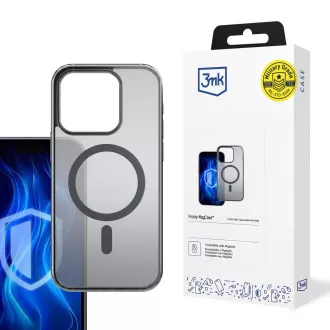 3mk Frosty MagCase crna zaštitna futrola za Apple iPhone 16 Pro Max