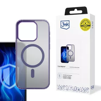 3mk Frosty MagCase ljubičasta zaštitna futrola za Apple iPhone 13 Pro