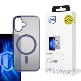 3mk Frosty MagCase ljubičasta zaštitna futrola za Apple iPhone 16