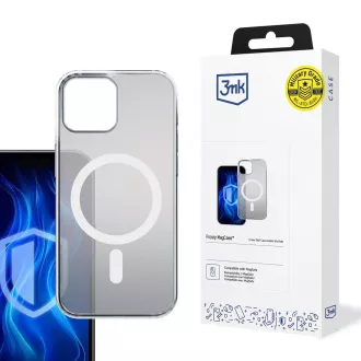3mk Frosty MagCase bijela zaštitna futrola za Apple iPhone 13