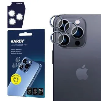 3mk Hardy Lens Protection Pro za iPhone 16 Pro /16 Pro Max Titanium Silver