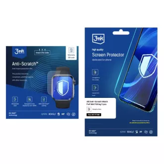 3mk All-Safe - AIO folija za satove otporna na ogrebotine, potpuno mokra, 5 komada
