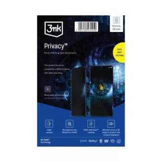 3mk All-Safe Privacy - AIO folija za suho i mokro pričvršćivanje telefona v2.0 25 kom