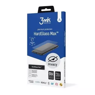 3mk kaljeno staklo HardGlass Max Privacy za Apple iPhone X/XS/11 Pro crno