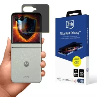 3mk svilenkasto mat zaštitna folija za privatnost za Motorola Razr 60