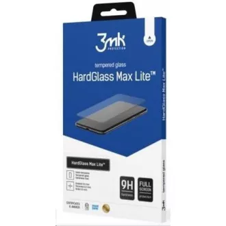3mk kaljeno staklo HardGlass Max Lite za Apple iPhone 13/13 Pro, crne boje