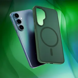 3mk Smoke MagCase zelena zaštitna maskica za Samsung Galaxy S26+