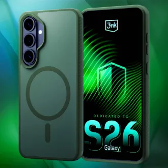 3mk Smoke MagCase zelena zaštitna maskica za Samsung Galaxy S26+