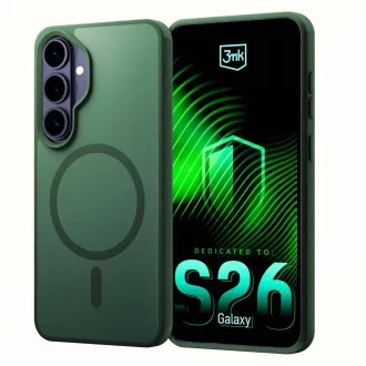 3mk Smoke MagCase zelena zaštitna maskica za Samsung Galaxy S26