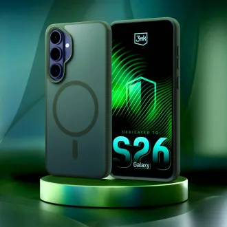 3mk Smoke MagCase zelena zaštitna maskica za Samsung Galaxy S26