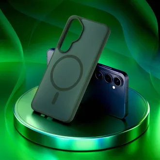 3mk Smoke MagCase zelena zaštitna maskica za Samsung Galaxy S26