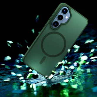 3mk Smoke MagCase zelena zaštitna maskica za Samsung Galaxy S26