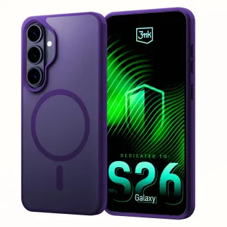 3mk Smoke MagCase ljubičasta zaštitna futrola za Samsung Galaxy S26+
