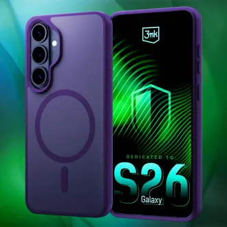 3mk Smoke MagCase ljubičasta zaštitna futrola za Samsung Galaxy S26+