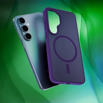 3mk Smoke MagCase ljubičasta zaštitna futrola za Samsung Galaxy S26+