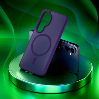3mk Smoke MagCase ljubičasta zaštitna futrola za Samsung Galaxy S26+