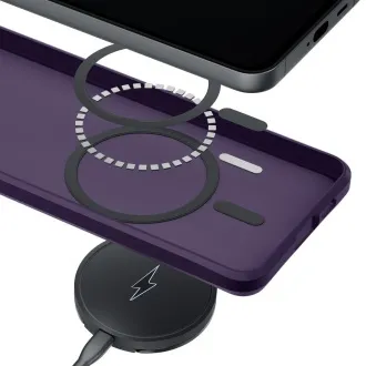 3mk Smoke MagCase ljubičasta zaštitna futrola za Samsung Galaxy S26+