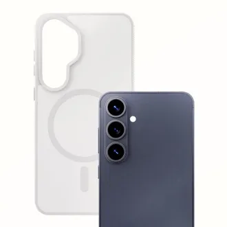 3mk Smoke MagCase bijela zaštitna futrola za Samsung Galaxy S26