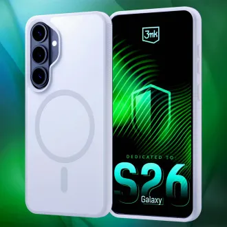 3mk Smoke MagCase bijela zaštitna futrola za Samsung Galaxy S26