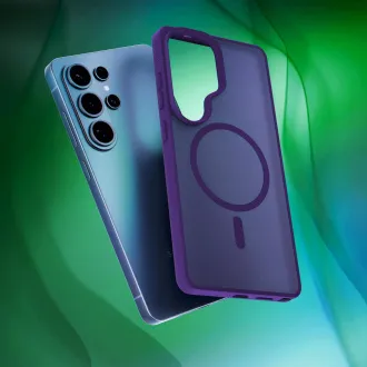 3mk Smoke MagCase ljubičasta zaštitna futrola za Samsung Galaxy S26 Ultra