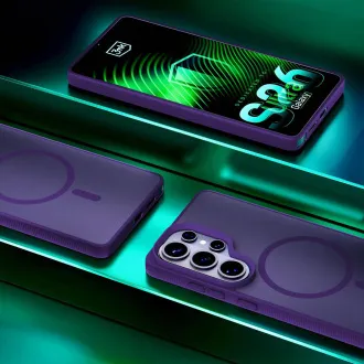 3mk Smoke MagCase ljubičasta zaštitna futrola za Samsung Galaxy S26 Ultra