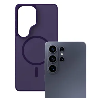 3mk Smoke MagCase ljubičasta zaštitna futrola za Samsung Galaxy S26 Ultra