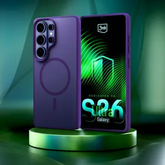 3mk Smoke MagCase ljubičasta zaštitna futrola za Samsung Galaxy S26 Ultra