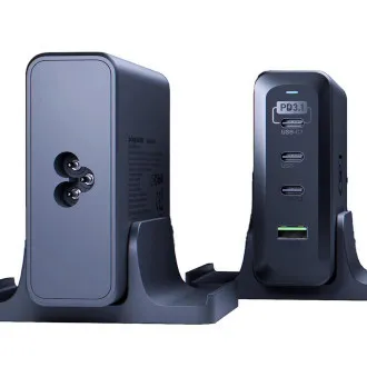 3mk stanica za punjenje - Hyper Charging Station, 240 W, GaN, 3x USB-C + 1x USB-A 3mk stanica za punjenje - Hyper Charging Station, 240 W, GaN, 3x USB-C + 1x USB-A