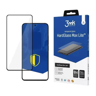 3mk kaljeno staklo HardGlass Max Lite crno za Samsung Galaxy A22 5G
