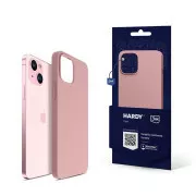 3mk zaštitna futrola HARDY silikonska MagCase za Apple iPhone 15, roza