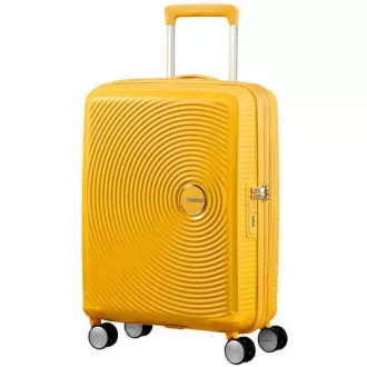 American Tourister Soundbox SPINNER 55/20 EXP TSA Zlatno žuta American Tourister Soundbox SPINNER 55/20 EXP TSA Zlatno žuta