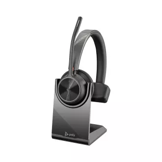 Poly Voyager 4310 MS Teams bežične slušalice, BT700 USB-A adapter, mono, stalak za punjenje