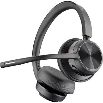 Poly Voyager 4320 bežične slušalice, BT700 USB-A adapter, stereo, stalak za punjenje