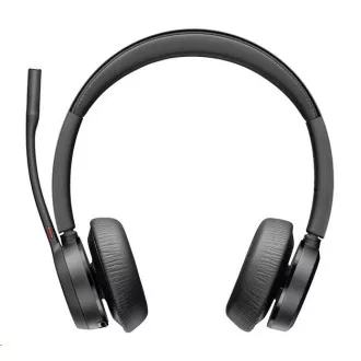 Poly Voyager 4320 MS Teams bežične slušalice, BT700 USB-A adapter, stereo, stalak za punjenje