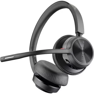 Poly Voyager 4320 bežične slušalice, BT700 USB-C adapter, stereo, stalak za punjenje