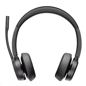 Poly Voyager 4320 MS Teams bežične slušalice, BT700 USB-C adapter, stereo, stalak za punjenje