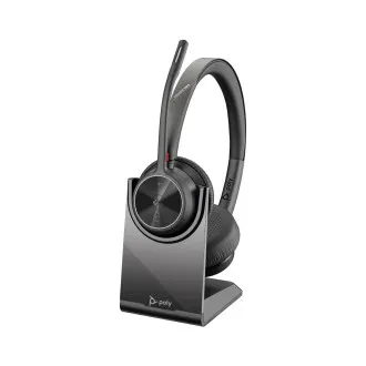 Poly Voyager 4320 MS Teams bežične slušalice, BT700 USB-C adapter, stereo, stalak za punjenje Poly Voyager 4320 MS Teams bežične slušalice, BT700 USB-C adapter, stereo, stalak za punjenje