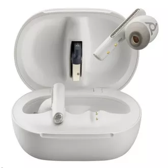 Poly Voyager Free 60+ bluetooth slušalice, BT700 USB-A adapter, torbica za punjenje na dodir, bijela Poly Voyager Free 60+ bluetooth slušalice, BT700 USB-A adapter, torbica za punjenje na dodir, bijela