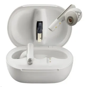 Poly Voyager Free 60+ bluetooth slušalice, BT700 USB-A adapter, torbica za punjenje na dodir, bijela Poly Voyager Free 60+ bluetooth slušalice, BT700 USB-A adapter, torbica za punjenje na dodir, bijela