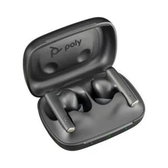 Poly Voyager Free 60 bluetooth slušalica, BT700 USB-C adapter, torbica za punjenje, crna