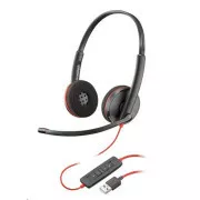 Blackwire 3220 Poly slušalice, USB-A, stereo