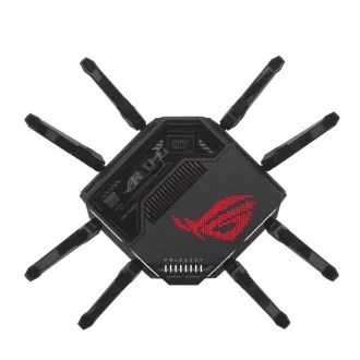 ASUS ROG Rapture GT-BE98 Gaming Router, WiFi 7, dva 10G porta, AURA RGB, AiMesh