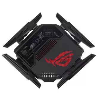 ASUS ROG Rapture GT-BE98 Gaming Router, WiFi 7, dva 10G porta, AURA RGB, AiMesh
