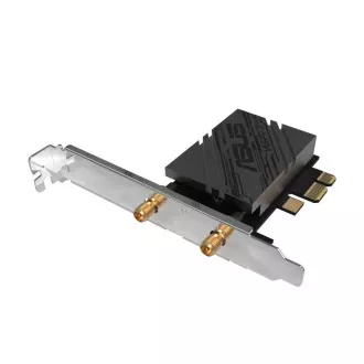 ASUS WiFi adapter PCIe PCE-BE92BT, Wi-Fi 7 adapterska kartica, Bluetooth 5.4 ASUS WiFi adapter PCIe PCE-BE92BT, Wi-Fi 7 adapterska kartica, Bluetooth 5.4